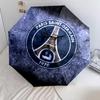 Зонт-автомат с узором Paris Saint-Germain, портативный и складной дизайн, 8 спиц, рождественский или праздничный подарок.