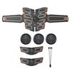 EMS Abdominal Muscle Stimulation Trainer USB Rechargeable Slimming Massager  3 Controller ABS Abdominal Massage