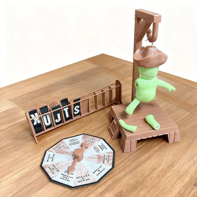 Нетоксичные Магнитные игры Веселый висельник для детей Настольные игры Тайна Угадай слово до того, как Хэнк упадет Подвешивание с куклой Настольная игра для путешествий
