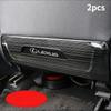Interior Rear Seat Anti-Kick Pad Cover Car Accessories Interior For Lexus ES UX CT RX NX UA9