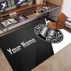 Custom Rug Bayern Munich Pattern Print Name Text Soft Non‑Slip Floor Carpet for Home Indoor Decoration