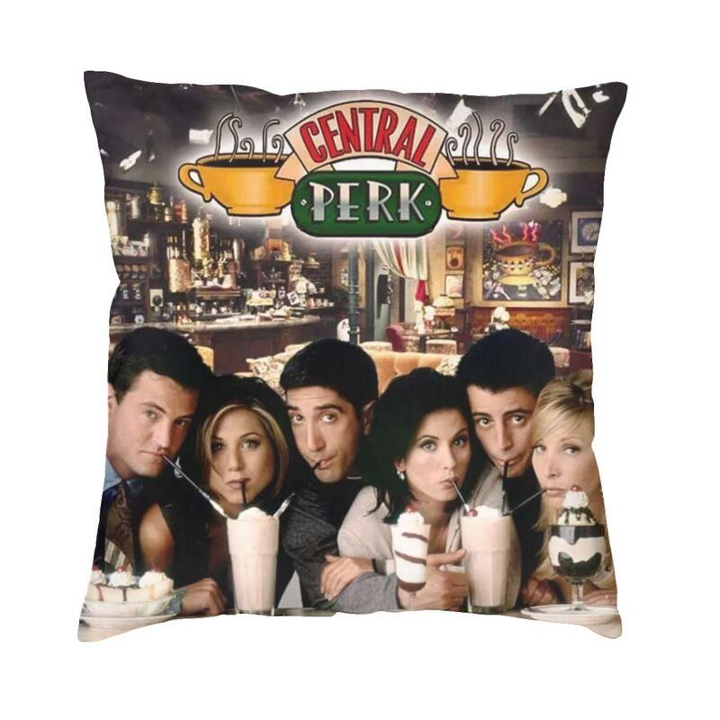 Friends Classic TV Show Cushion Cover Doublesided Print Throw Pillow Case for Sofa Custom Pillowcase Decoration