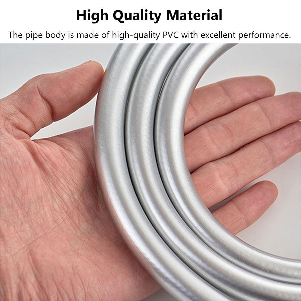 Flexible Bidet Pipe Anti Winding PVC Explosion-proof Handheld Shower Hose Shower Tube