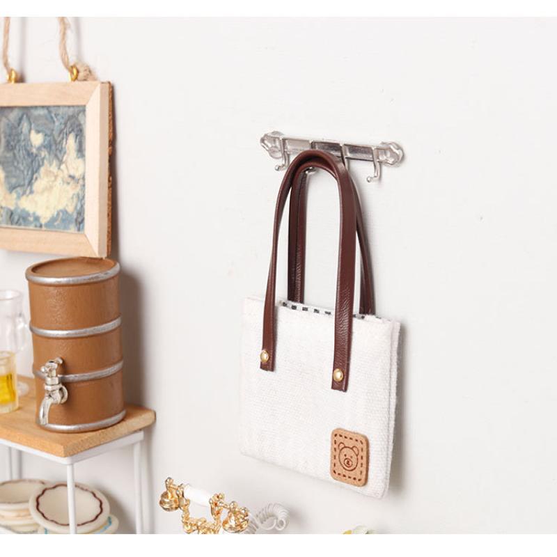 Кукольный домик Мини Симуляция Холщовая сумка Сумки через плечо Аксессуары для кукольной одежды Украшение микросцены Игрушки для ролевых игр