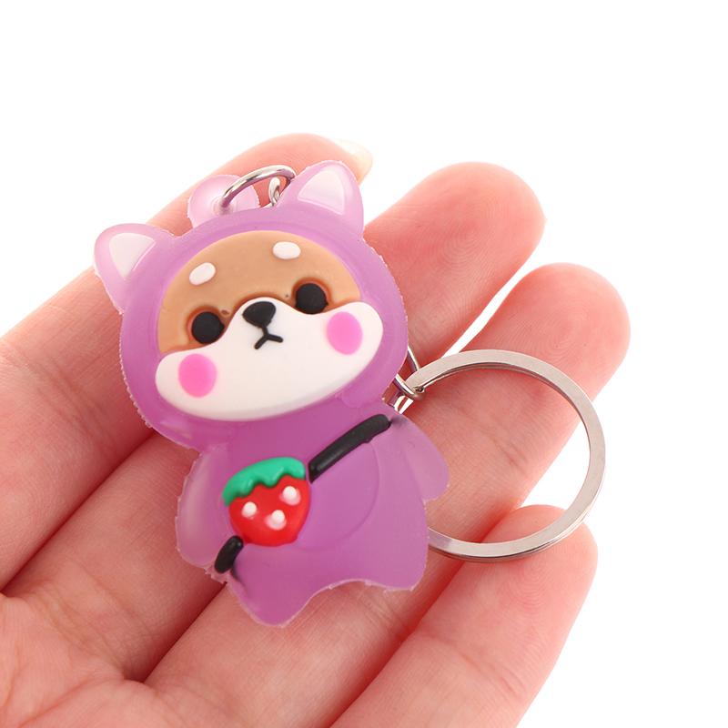 Светящийся мультяшный брелок Chaigou, сумка, подвеска, автомобиль, милый брелок для ключей, игрушечная фигурка, подвеска, коллекционные подарки для детей, креативный брелок