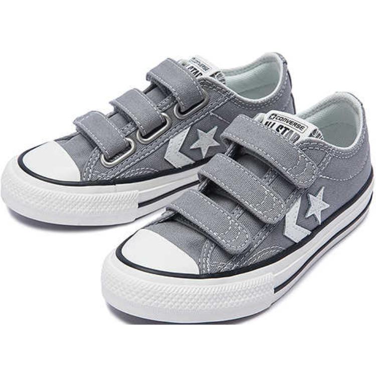 Converse Кроссовки Star Player 76 EasyOn Low PS Classic Grey Kids Vintage-White A10735C