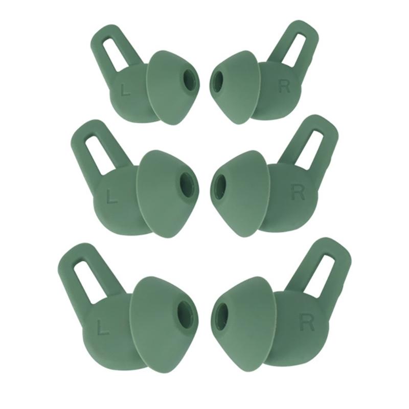 6 шт. силиконовых насадок для наушников Freelace Pro, сменные беспроводные наушники-вкладыши с шумоподавлением, беруши