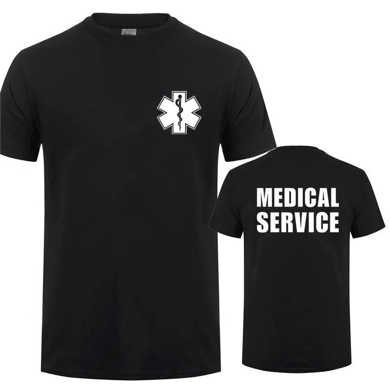 Футболка EMT Paramedic Emergency Medical Services, мужская повседневная футболка с коротким рукавом, мужские крутые топы XXS-6XL