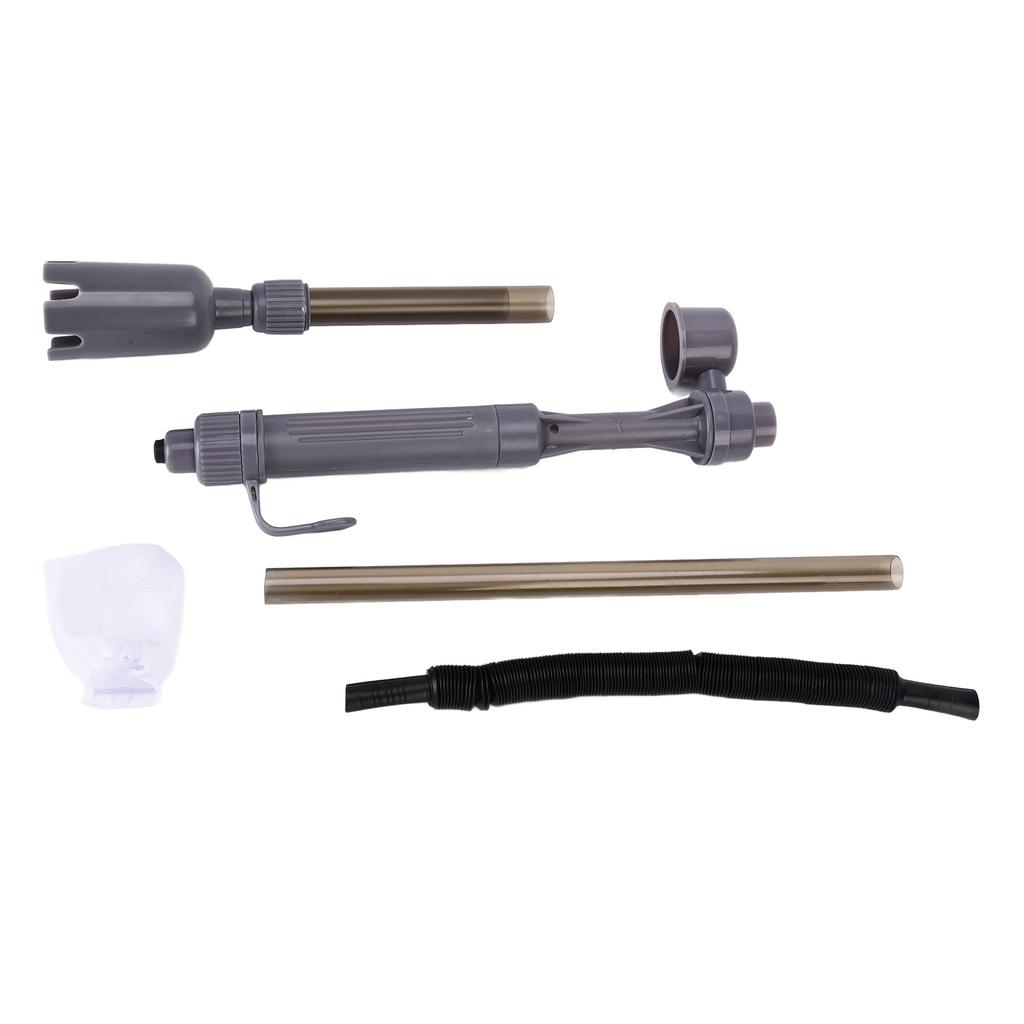 Электрический пылесос для аквариума, телескопический многоцелевой очиститель гравия и песка для аквариума