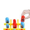 Children’s Tic-Tac-Toe Nesting Dolls: Interactive Two-Player Chess & Card Game - Educational Toy