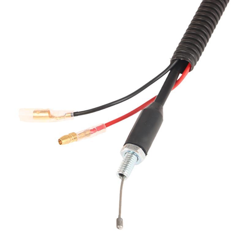 Замена переключателя включения/выключения рукоятки газонокосилки для ремонта триммера