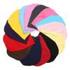 Outdoor Ski Solid Color Cotton Baby Head Cover Knitted Caps Kids Slouchy Hat Winter Warm Beanies