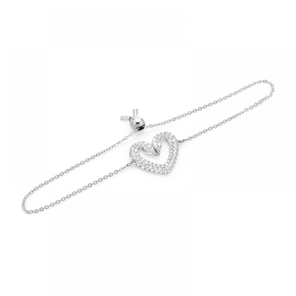 Swarovski 5625534 Sublima Una Heart Bracelet