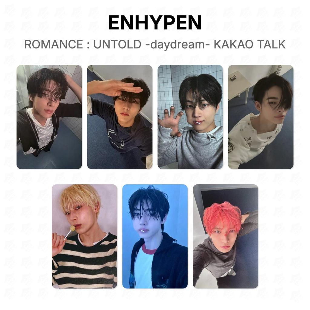 ENHYPEN РОМАНТИКА : UNTOLD -daydream- Официальная фотокарточка KAKAO TALK
