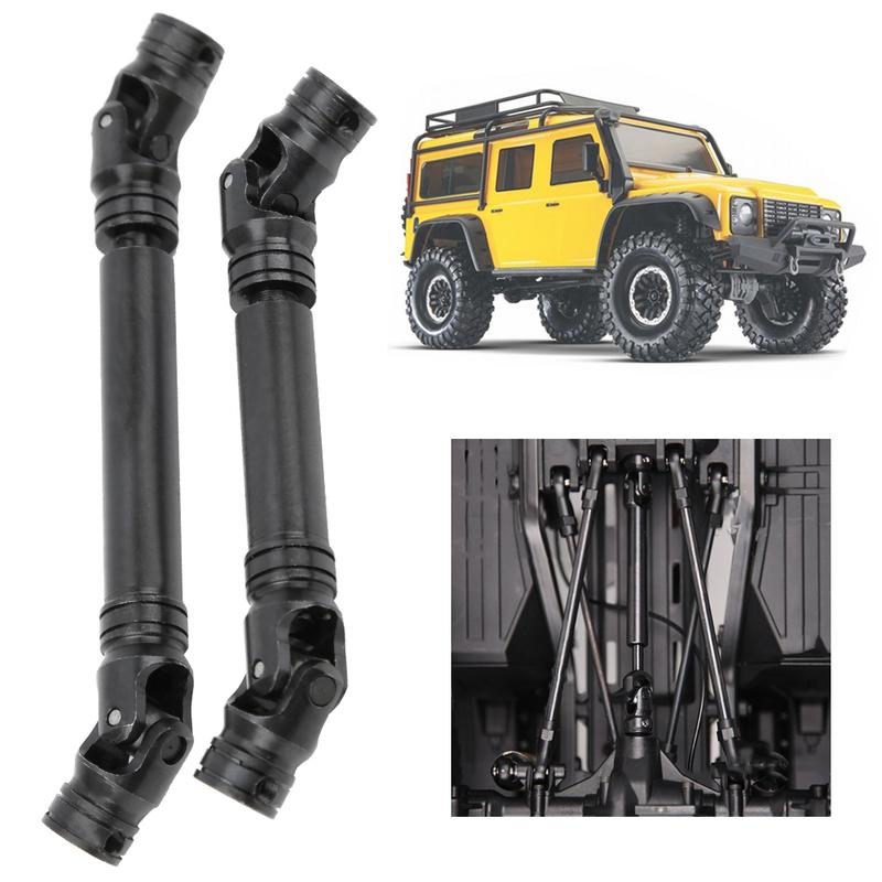 2Pc Steel Multiple Spline Drive Shaft for TRAXXAS TRX4 for Land Rover Defender RC Car Multiple Spline Drive Shaft RC Drive Shaft