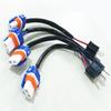2x H4 To 9005 Headlight Bulb Conversion Wiring Harness Ceramic Plug Adapter 100W