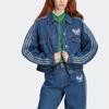 (WMNS) Джинсовая куртка adidas Originals с логотипом 'Blue Indigo' Женская IP3767