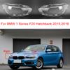 Для BMW 1Series F20 Hatchbac 2015-передняя фара автомобиля, стеклянные фары, прозрачный абажур, корпус лампы, крышка фары