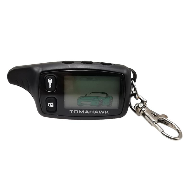 A91 LCD Remote Control For 2 Way Car Alarm Starline 91 Starter Motor Starline A91 Keychain With Alarm / LCD Body