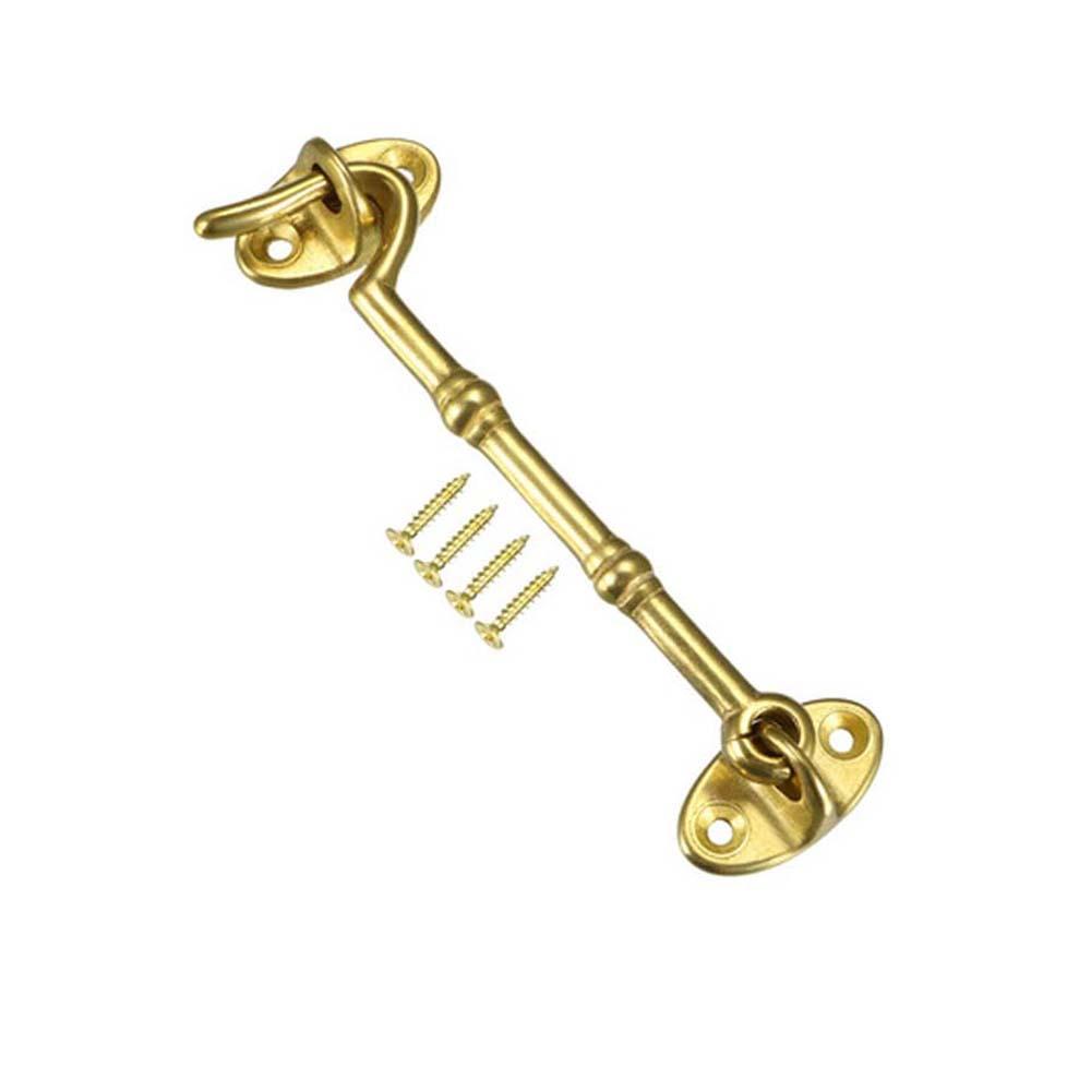 Heavy Duty With Screws Home Improvement Door Buckle Window Lock Cabin Hook Door Lock Hasp Door Bolt