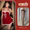 Velvet christmas sexy bunny cosplay Internet celebrity nightclub style New Year's robe stage performance costume