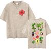 Debi Tirar Mas Fotos Album  Print T Shirt Bad Bunny Vintage Washed Oversized Tshirts Men Women Casual Clothing Tshirt Tops