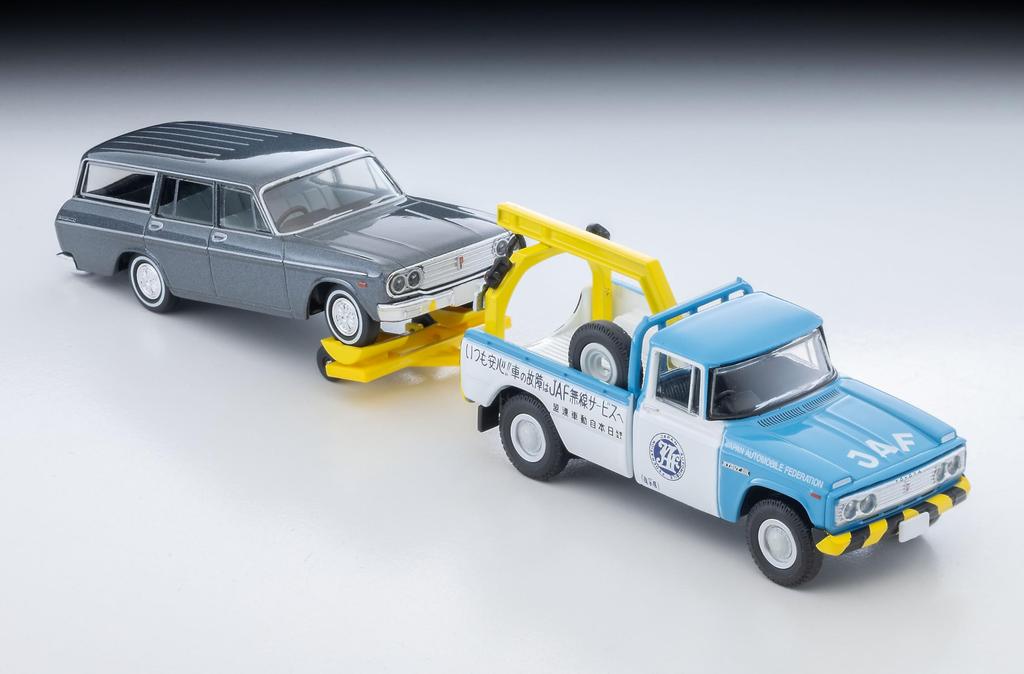 Tomytec Tomica Limited Vintage 1/64 Scale LV-188d Toyota Stout Tow Truck (JAF) Finished Model 336488