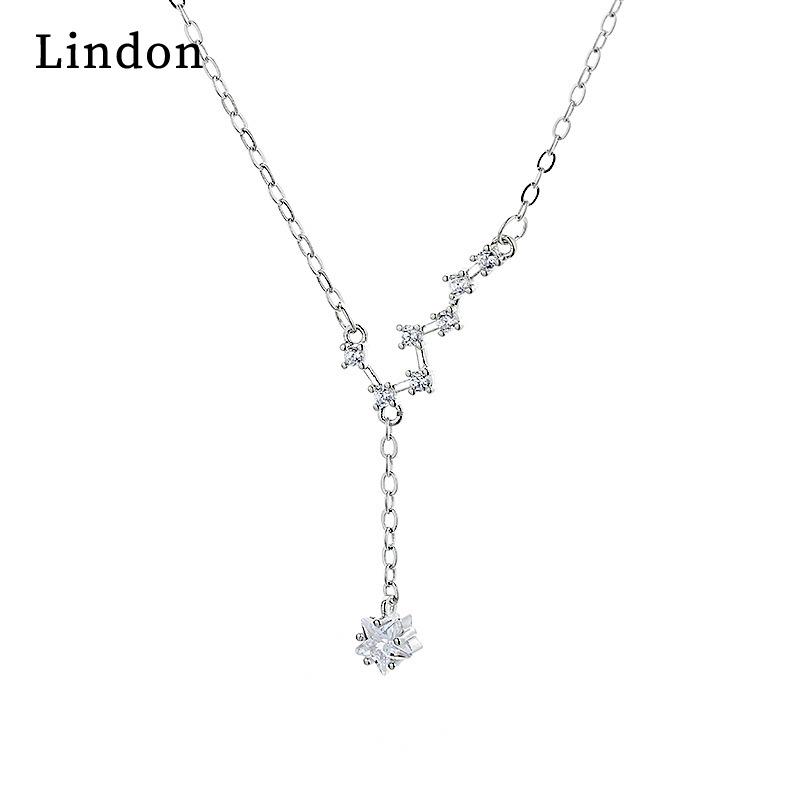 Lindon Women Necklace Pendant Copper Alloy Zircon Fashion Gift