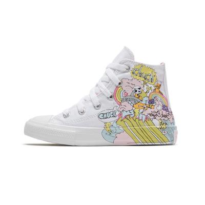 Удобные парусиновые кеды хайтопы All Star Детские кроссовки 367382C