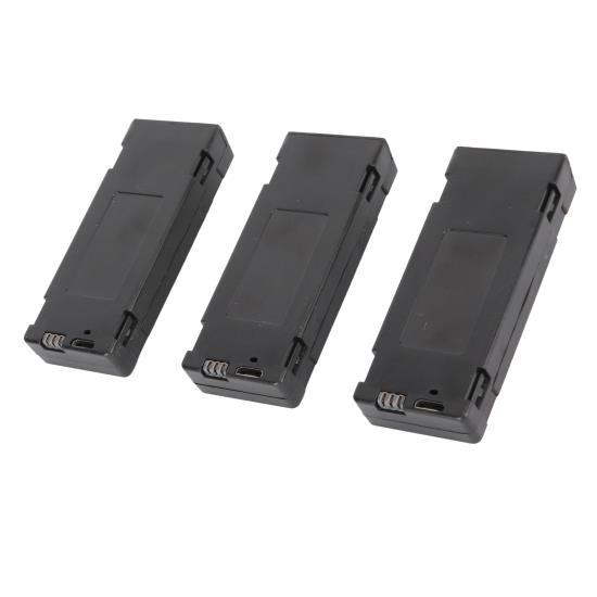 3 шт. 2600 мАч 3,7 В перезаряжаемый квадрокоптер литиевый для E88 для бесщеточного для S13 S1 APP8