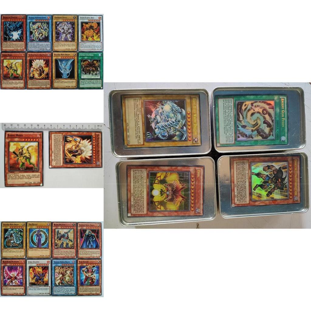 Яркая Железная Коробка Игральные Карты Yugioh Для Семейного Развлечения и Коллекционеров