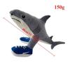Kawaii Tung Tung Tung Sahur Plush Funny Tralalelo Tralala Sharks Wear Blue Shoes Stuffed Doll Pillow Toy For Kid Birthday Gifts