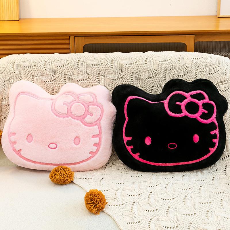 Hello Kitty Cartoon Plush Pillow With Soft Pp Cotton For Kids And Teens Comfort