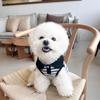 Breathable Dog Striped T-shirts Cute Pet Skirt Fashion Dog Vest Harness  Spring Summer