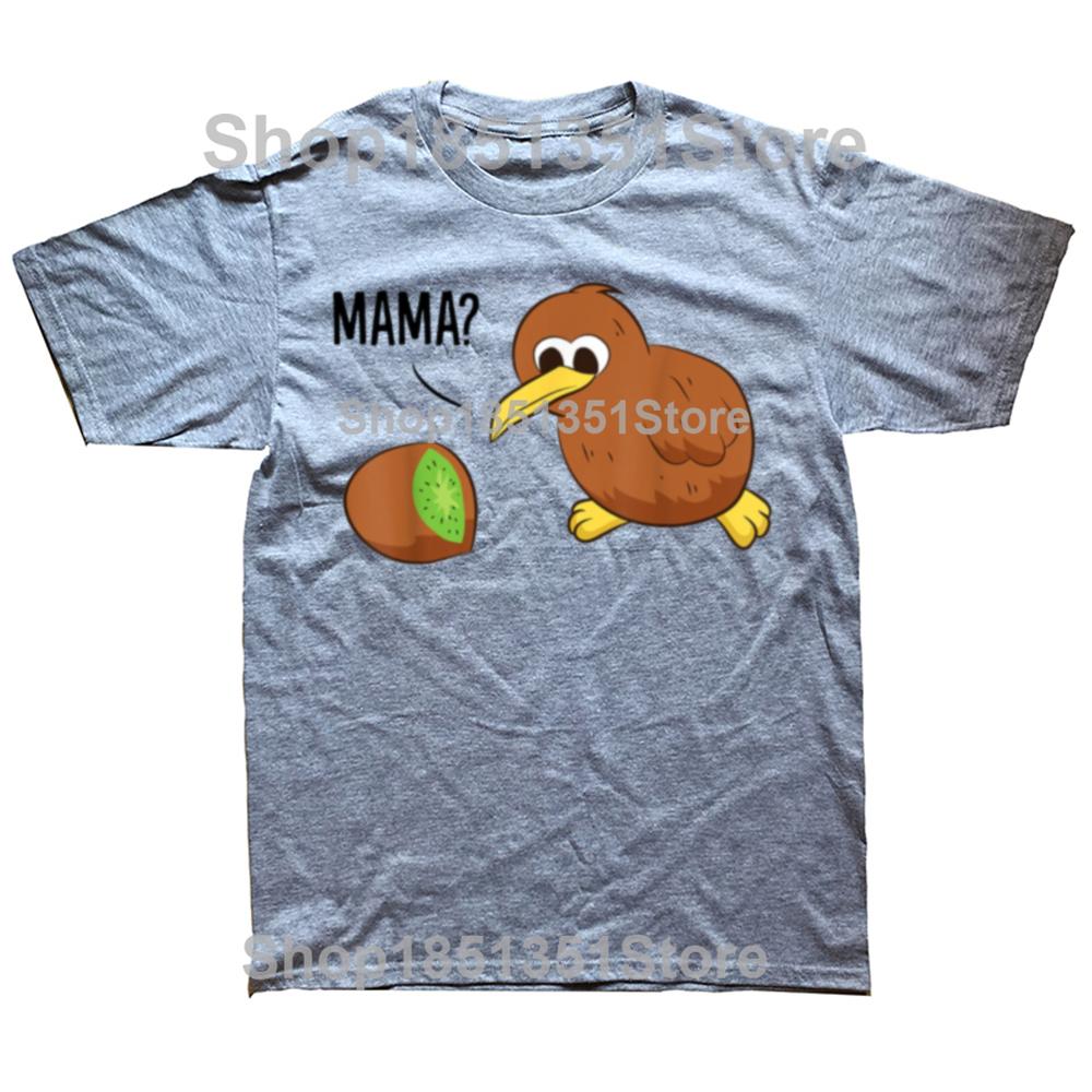 Bird Lover New Zealand Kiwi Fruit Funny Kiwi Mama Birds Tshirts Men Fashion Casual Tshirt 100 Cotton Loose Oversized T Shirt