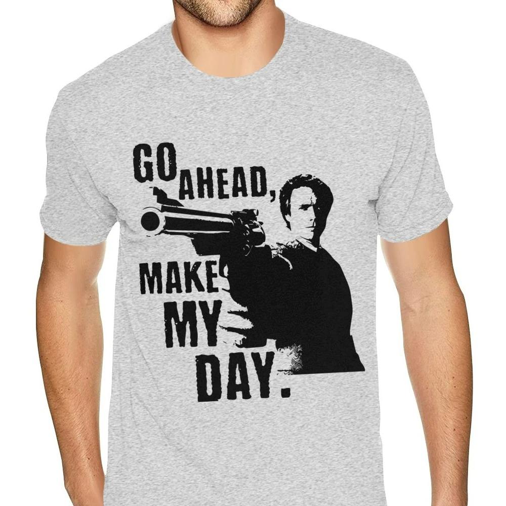 Классическая футболка Клинта Иствуда Мужская Простая Модная Брендовая Оверсайз Аниме Футболка Homme Дешевая Скидка Винтажная Футболка