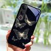 Чехол для телефона VIVO V50 Lite V50Lite 6.77" Закаленное стекло Защита камеры Задняя крышка Роскошный Полное покрытие Ударопрочный бампер