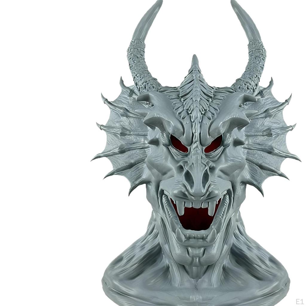 Хэллоуин Голова Дракона из ЭВА Легкая Универсальная для Нарядов Реалистичная