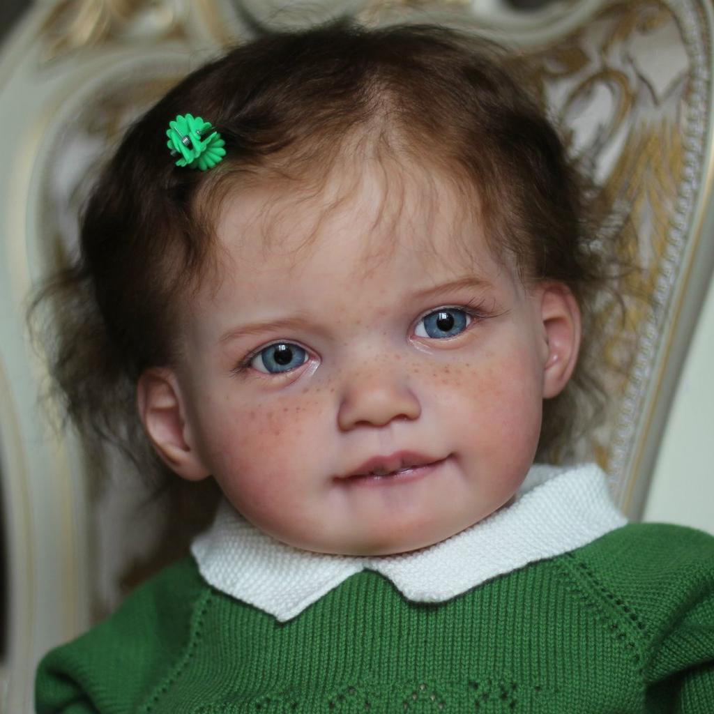 Realistic 3D-Paint Skin with Vein 65 CM Soft Silicone Reborn Baby Girl Alive Doll Weight 1.8 KG Princess Toddler Artist Collection Handmade Bebe