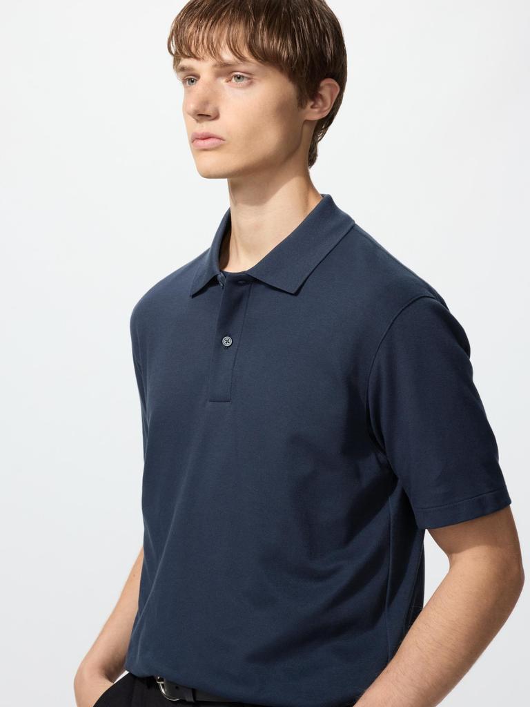Uniqlo Футболка-поло Airism Cotton Pique