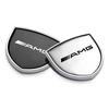 AABIE1 1Pc Metal Auto Door Shield Emblem Car Body Badge Sticker Caps For Mercedes Benz AMG W205 W218 W177 V177 W176 W169 A B C E Class