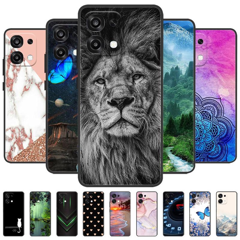 Чехол для OPPO F31 A6 A 6 Pro 5G CPH2781 Крутой Лев Модный Расписной Матовый Мягкий Силиконовый ТПУ Чехол Для Телефона OPPO A6Pro 4G