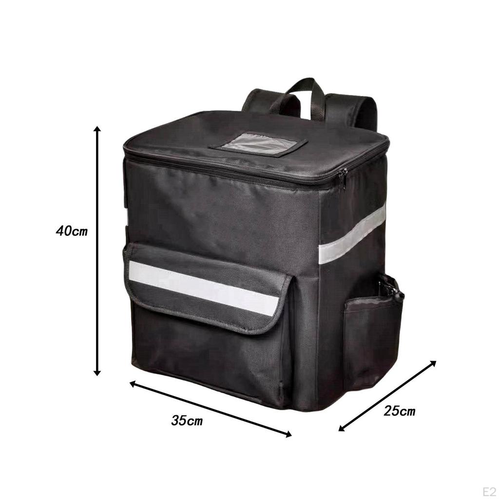 Insulated Food Delivery Bag Backpack Storage, Reusable, , Grocery KTY