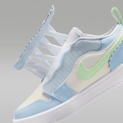 Jordan 1 Low ALT SE Half Blue Sail Vapor Green (PS)