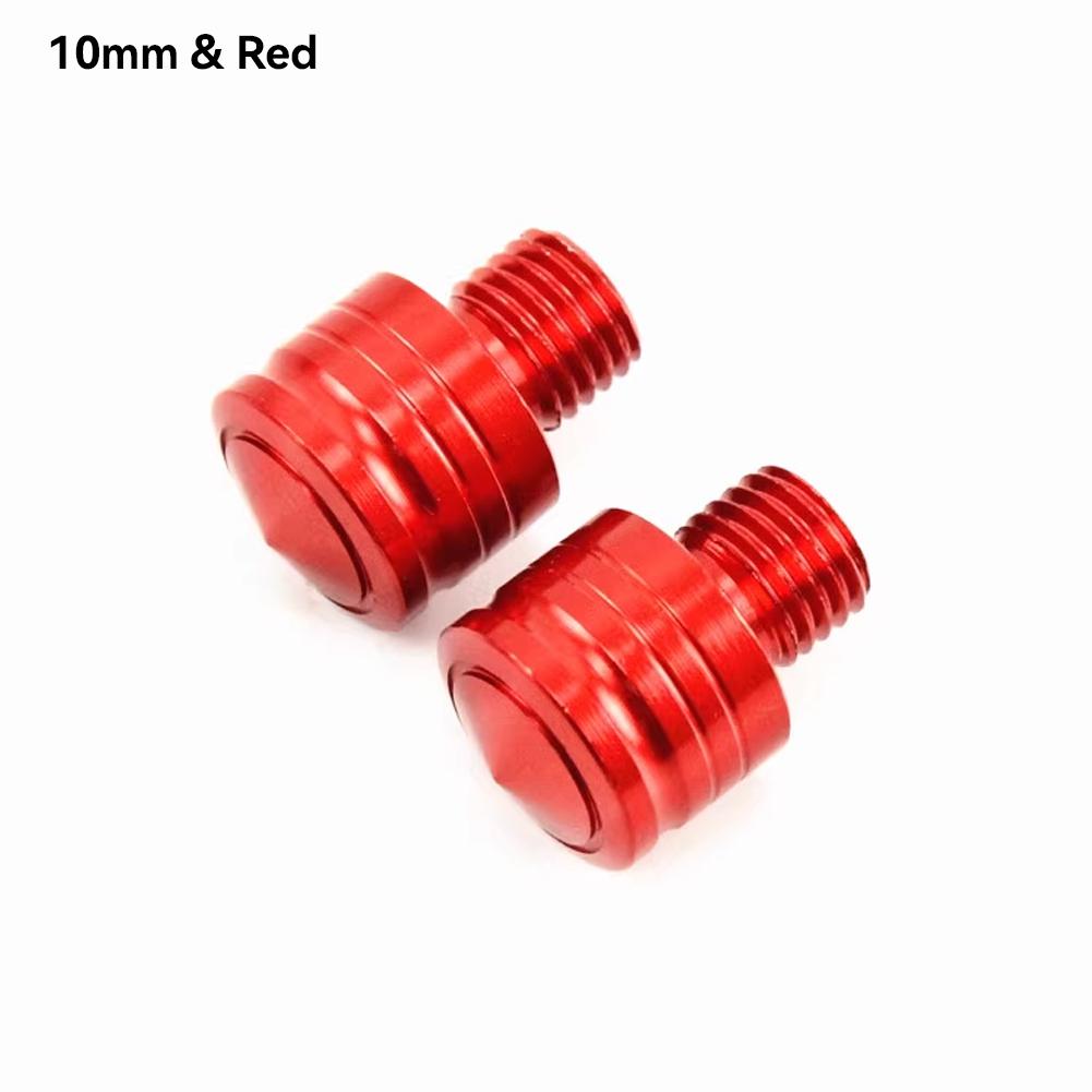 2 шт мотоциклетные CNC алюминиевые M8 M10 заглушки для отверстий зеркала заднего вида винты антикоррозийный держатель зеркала заднего вида