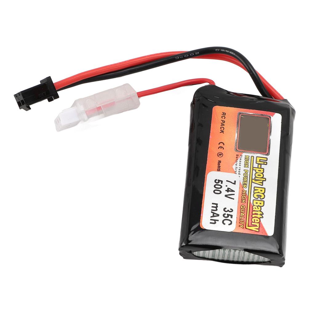 Аккумулятор для RC Дрона Профессиональный 7.4V 2S 500mAh 35C Литиевый Аккумулятор для RC Вертолета RC Дрона RC Лодки Модели Самолета