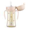 Gromimi Infant PPSU Cherish Straw Cup 300ml, Cherish Sweet Peach, 1 Piece