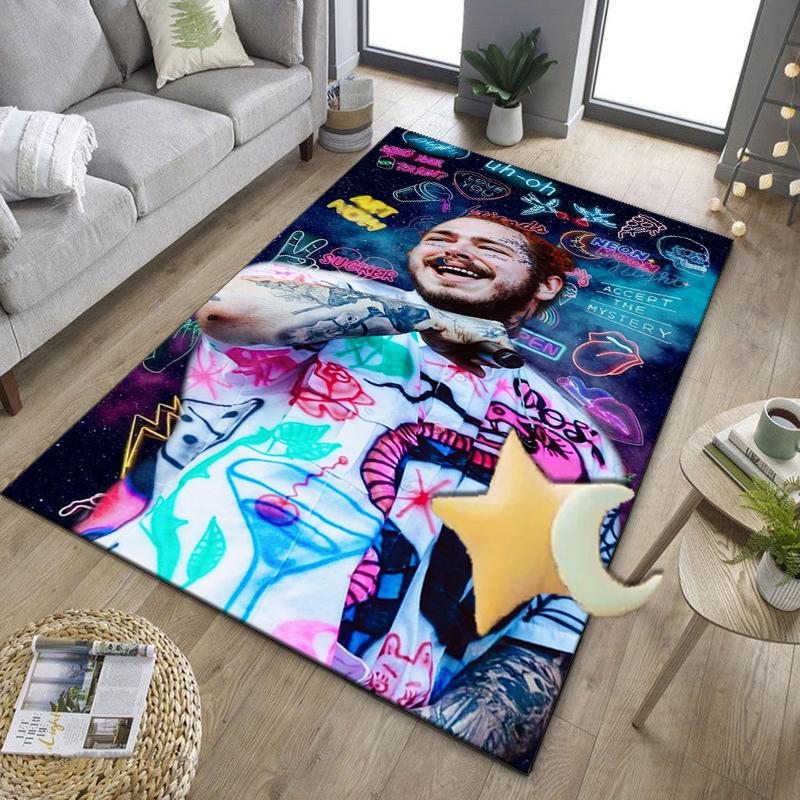 Musician's Heartfelt Expression Office Rug Chair Mat, Game Carpet, Suitable for Front Door, Bedroom, Living Room, Desk, Holiday Gift