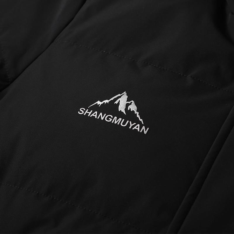 Модные зимние парки больших размеров 4XL-11XL, мужское длинное пальто с капюшоном, повседневная свободная черная теплая верхняя одежда оверсайз, мужские куртки