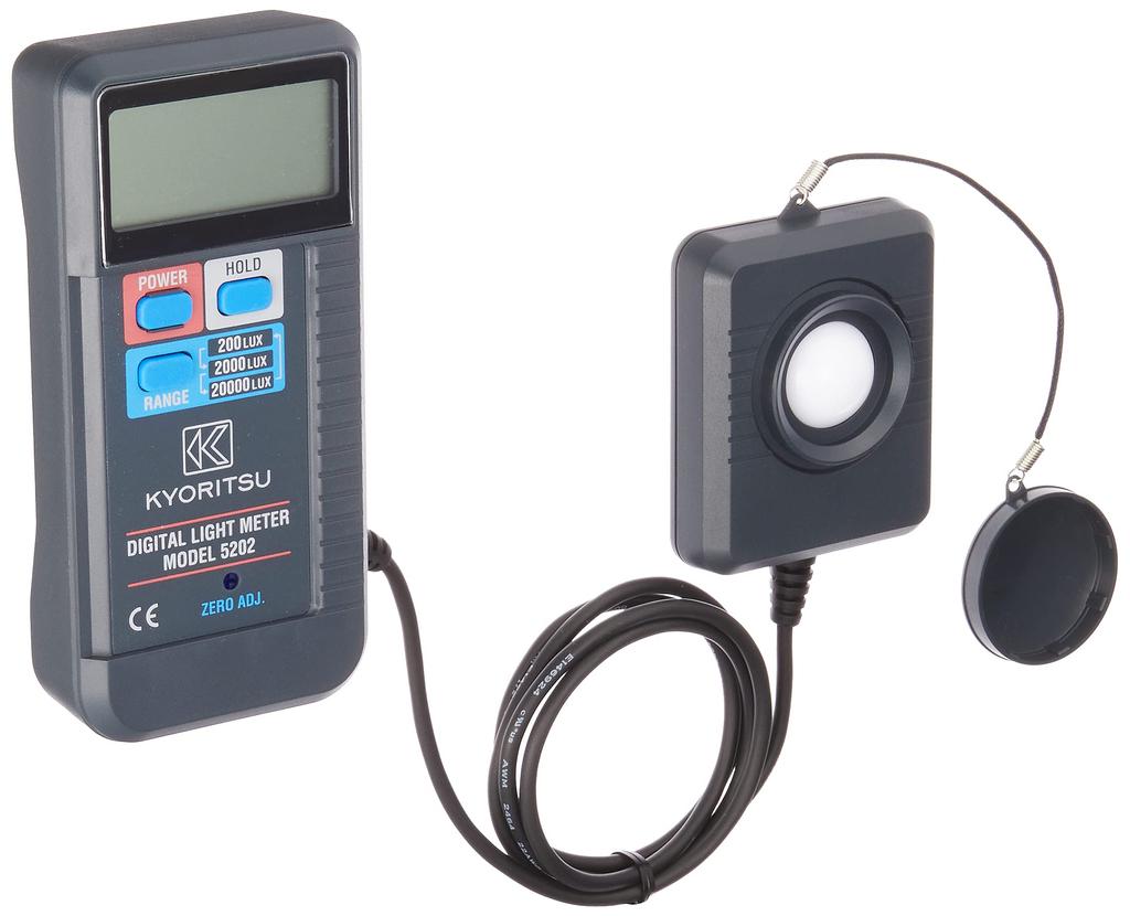 Цифровой измеритель освещенности Kyoritsu Electric Meter 5202 (КЁРИЦУ)